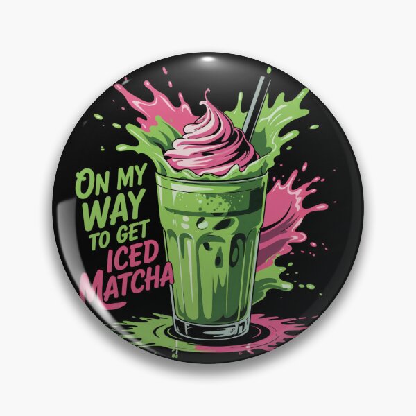 Item preview, On my way to get Iced Matcha designed and sold by MadCatPrints.