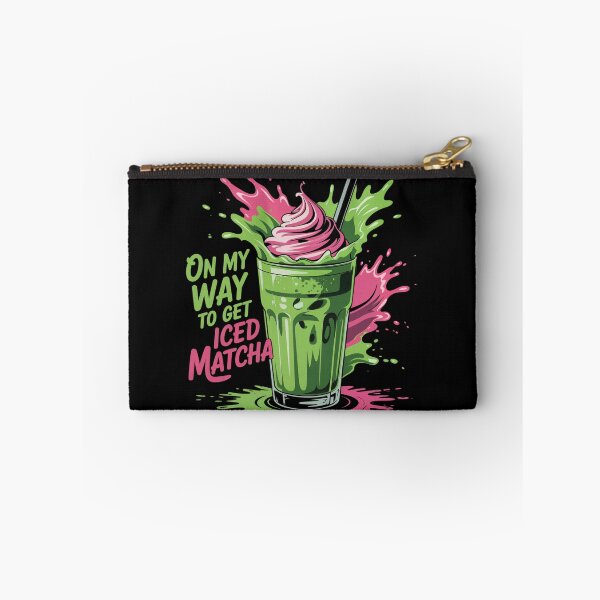 Item preview, On my way to get Iced Matcha designed and sold by MadCatPrints.