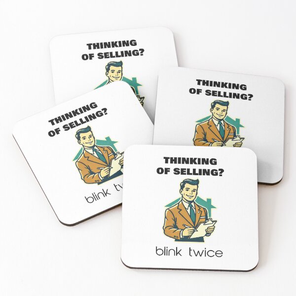 Item preview, Because Sellers Don’t Say It. They Blink. designed and sold by intromura.