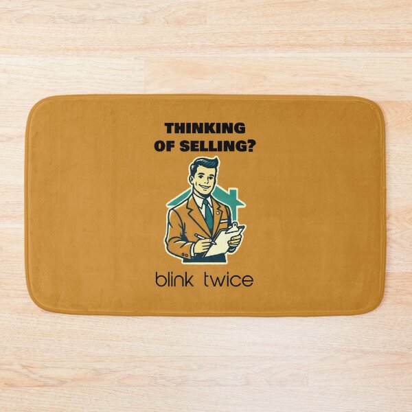 Item preview, Because Sellers Don’t Say It. They Blink. designed and sold by intromura.