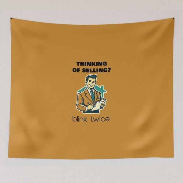 Item preview, Because Sellers Don’t Say It. They Blink. designed and sold by intromura.