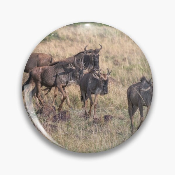 Item preview, Running of the Wildebeest in Kenya designed and sold by PhotoArt by Joan Carroll.