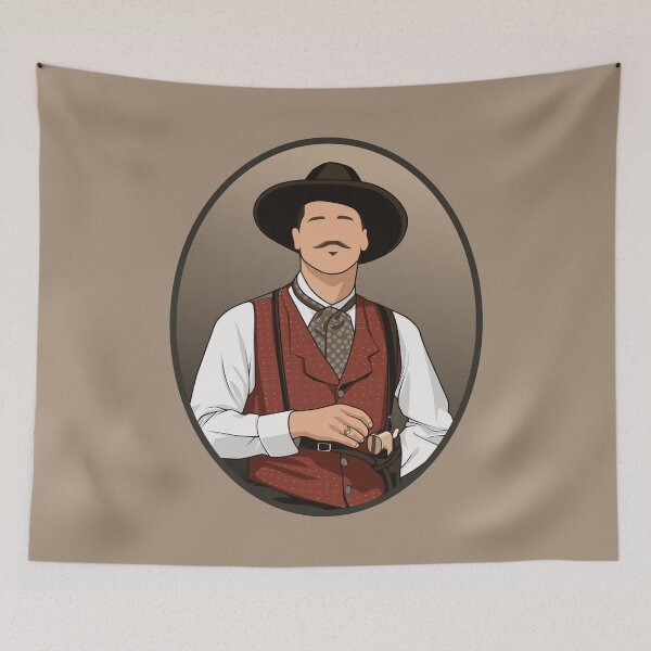 Item preview, Doc Holliday Oval designed and sold by muskitt.