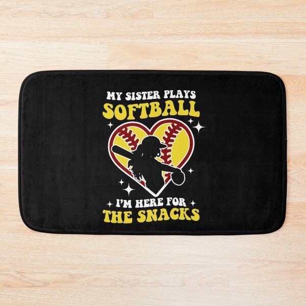 Item preview,  My Sister Plays Softball I'm Here For The Snacks designed and sold by SakuraPxl.