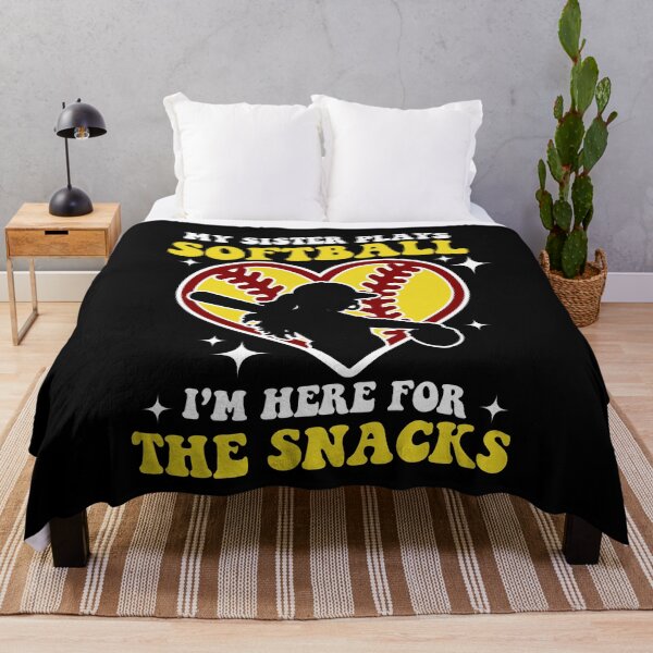 Item preview, My Sister Plays Softball I'm Here For The Snacks designed and sold by SakuraPxl.