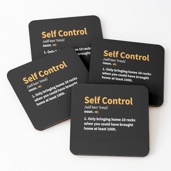 Item preview, Self Control Definition - Self Control (noun) Dictionary designed and sold by DexertimaArt.