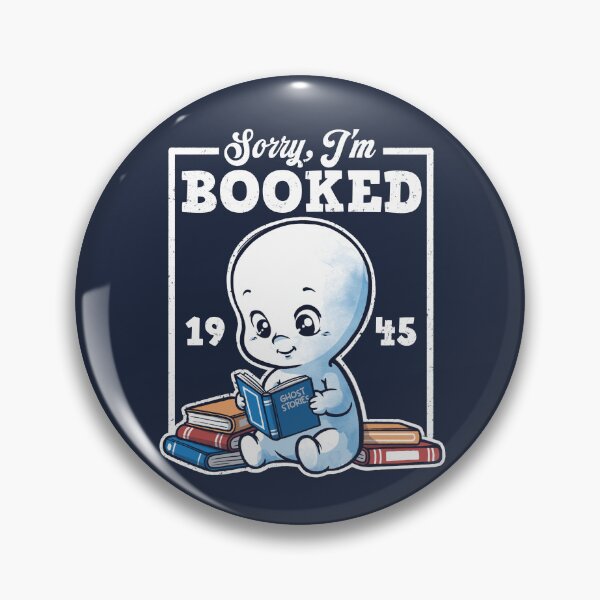 Item preview, Sorry I'm a booked friendly ghost designed and sold by NemiMakeit.