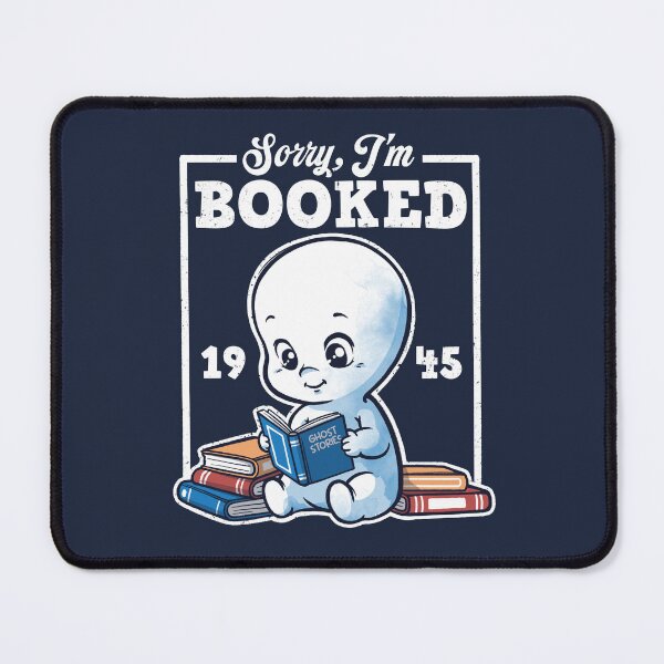 Item preview, Sorry I'm a booked friendly ghost designed and sold by NemiMakeit.