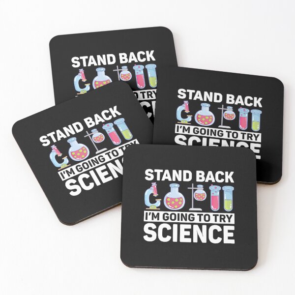 Item preview, Stand Back I'm Going To Try Science - Funny Scientist designed and sold by DexertimaArt.