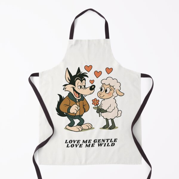 Item preview, Vintage Love 90s Cartoon Coquette Lamb and Wolf designed and sold by arowh.
