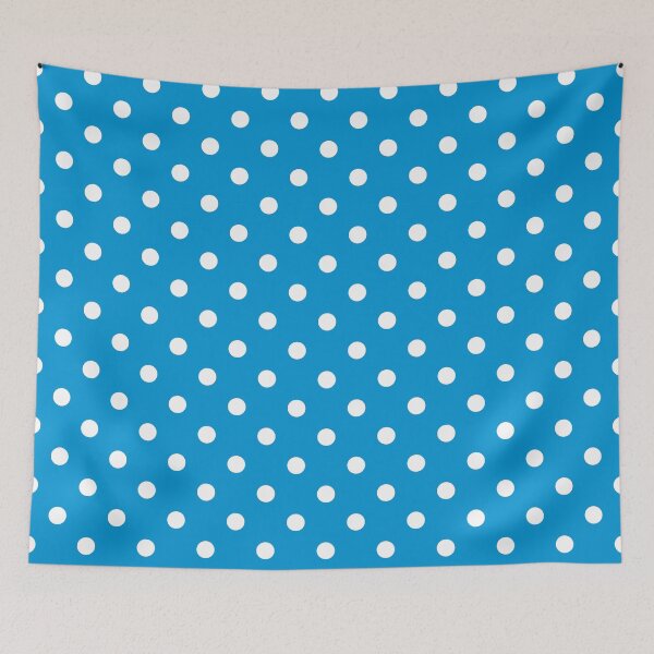 Item preview, NOUVEAU SPOT Delicate Blue Dot Elegance designed and sold by The Cozy Stripe | Modern Textile Stories.