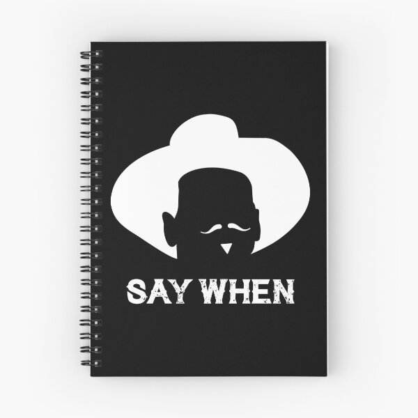 Item preview, Tombstone: Say When (white) designed and sold by muskitt.