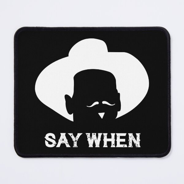 Item preview, Tombstone: Say When (white) designed and sold by muskitt.