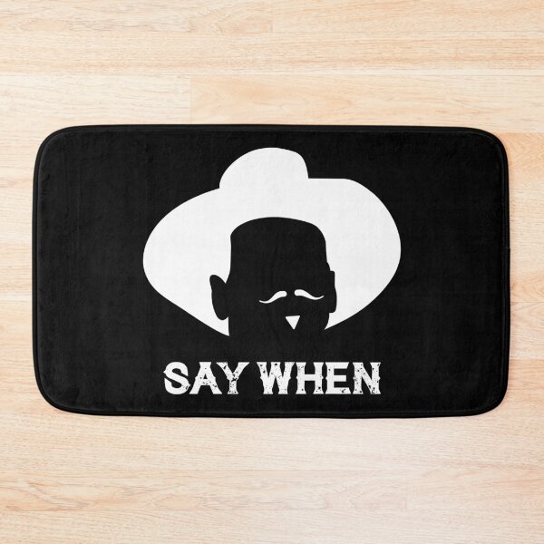 Item preview, Tombstone: Say When (white) designed and sold by muskitt.