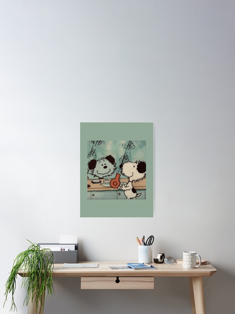 Thumbnail 2 of 3, Poster, Fluffy Snoopy! designed and sold by communismustard.
