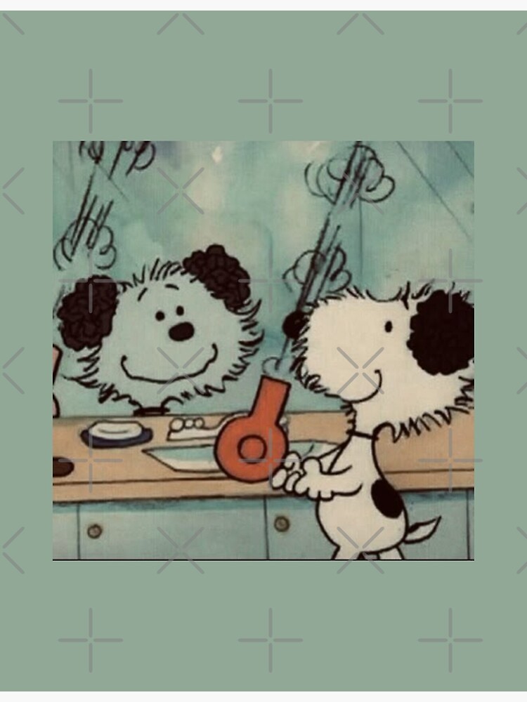 Thumbnail 3 of 3, Poster, Fluffy Snoopy! designed and sold by communismustard.