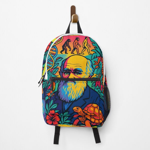Item preview, Charles Darwin Pop Art Portrait – Colorful Evolutionary Science Illustration designed and sold by PrometheusStyle.