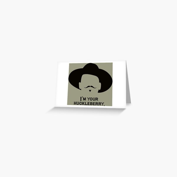 Item preview, Tombstone: I'm Your Huckleberry 2 designed and sold by muskitt.