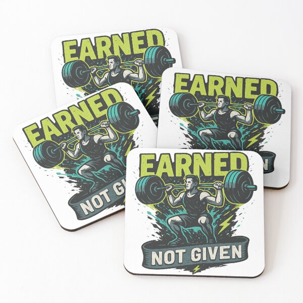 Item preview, Earned not Given designed and sold by myfitnessmerch.