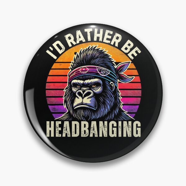Item preview, I'd Rather Be Headbanging designed and sold by Boggy62.