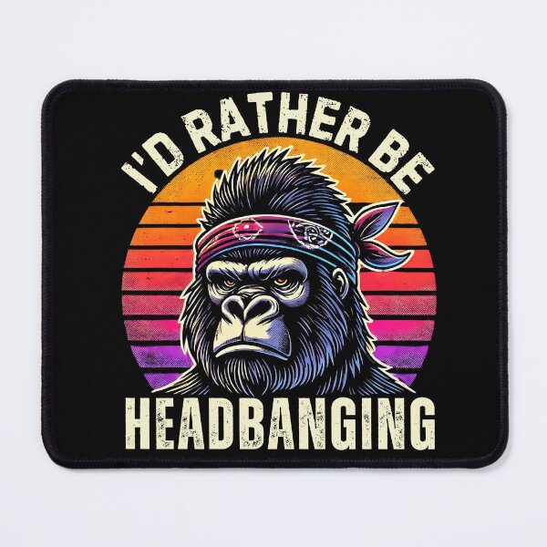 Item preview, I'd Rather Be Headbanging designed and sold by Boggy62.