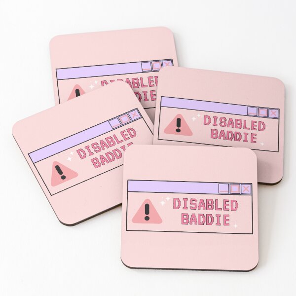 Item preview, Disabled Baddie Disability Rights Y2K Computer Pop-Up designed and sold by spooniecentral.