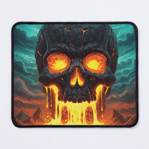 Item preview, Inferno Skull – Lava Death Head from the Underworld designed and sold by -DEEWOLF-.