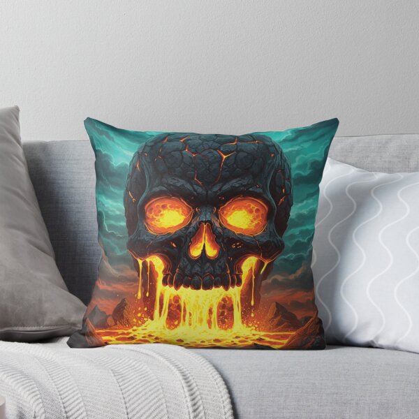 Item preview, Inferno Skull – Lava Death Head from the Underworld designed and sold by -DEEWOLF-.