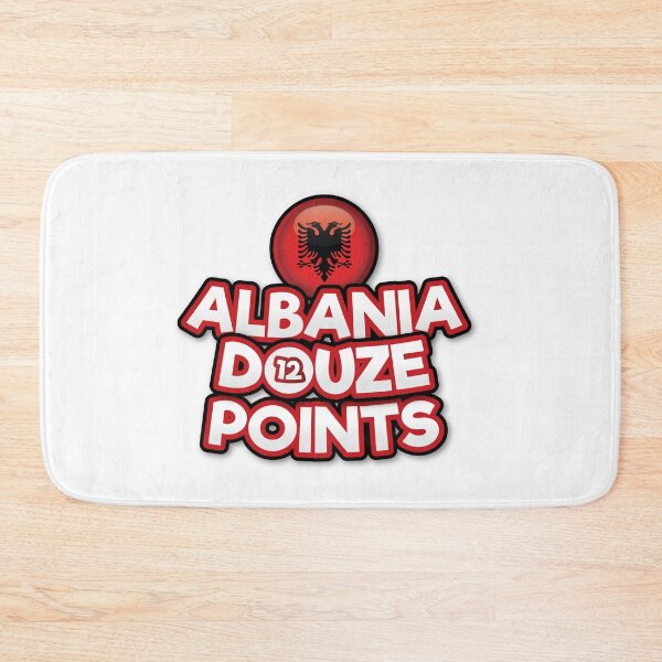 Item preview, Albania Douze Points - Eurovision Albania - Eurovision Song Contest  - 12 Points - ESC2025 - Shkodra Elektronike - Zjerm designed and sold by Vision-Tees.