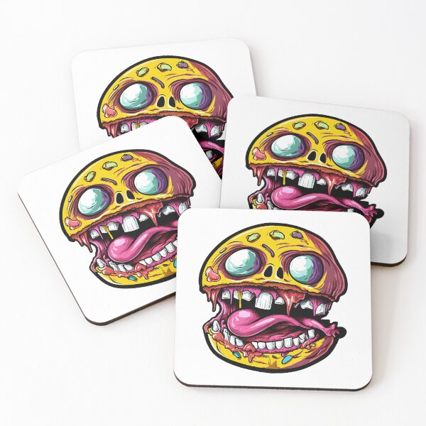 Item preview, Crazy Burger Monster Art designed and sold by olenapetol.