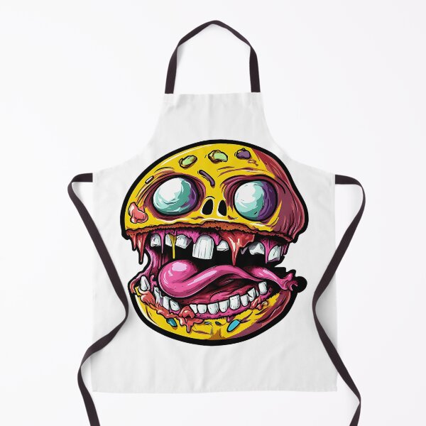 Item preview, Crazy Burger Monster Art designed and sold by olenapetol.