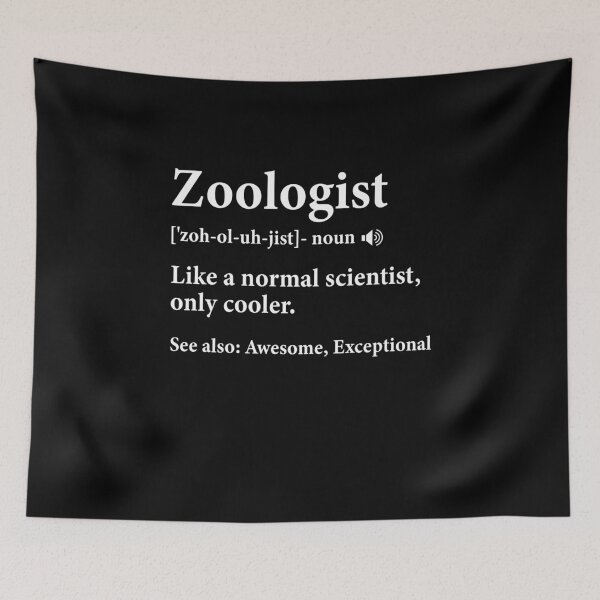 Item preview, Zoologist Definition Funny Zoology Science Gift designed and sold by DexertimaArt.