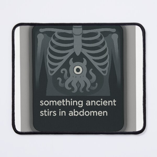 Item preview, X-ray Something ancient stirs in the abdomen designed and sold by Lucidorium.