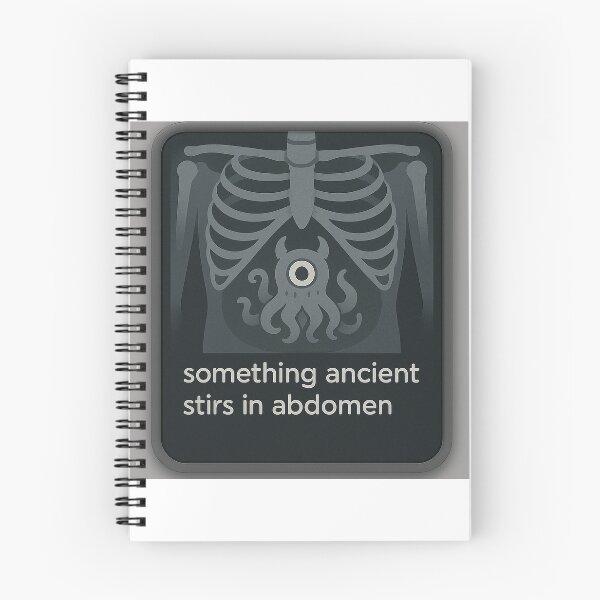 Item preview, X-ray Something ancient stirs in the abdomen designed and sold by Lucidorium.