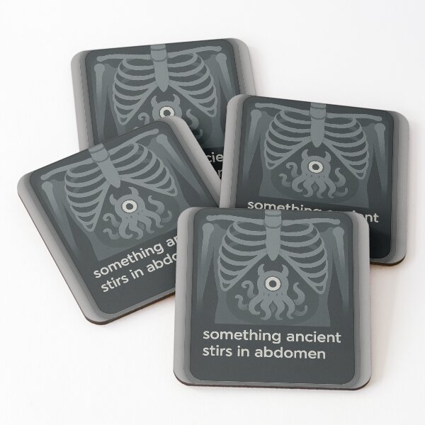 Item preview, X-ray Something ancient stirs in the abdomen designed and sold by Lucidorium.