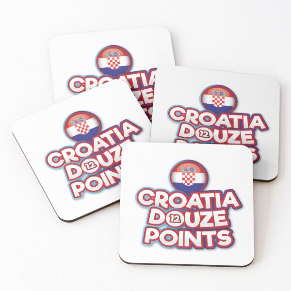 Item preview, Croatia Douze Points - Eurovision Croatia - Eurovision Song Contest  - 12 Points - ESC2025 - Marko Bošnjak - Poison Cake designed and sold by Vision-Tees.