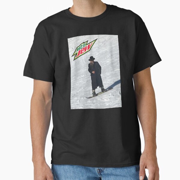 Item preview, Mountain Jew Parody T-Shirt – Funny Jewish Humor Tee designed and sold by retrogarms.