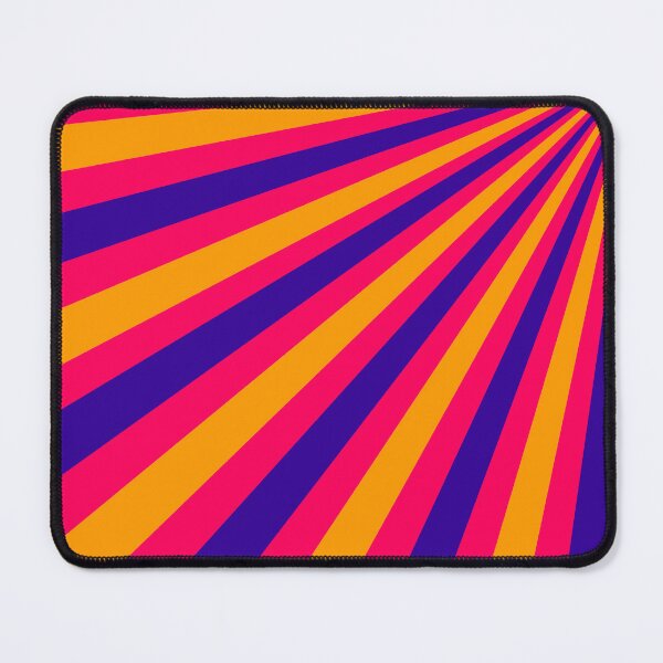 Item preview, Groovy 80's stripes: Hot Pink and Orange designed and sold by muskitt.
