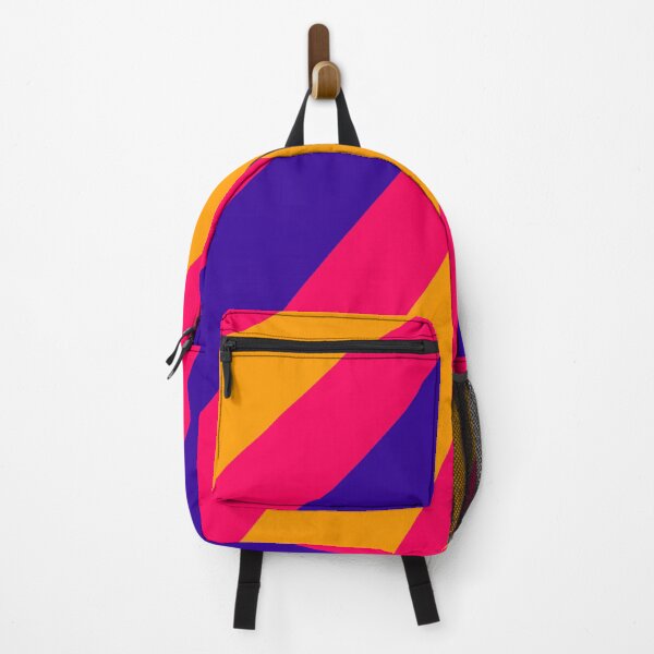 Item preview, Groovy 80's stripes: Hot Pink and Orange designed and sold by muskitt.