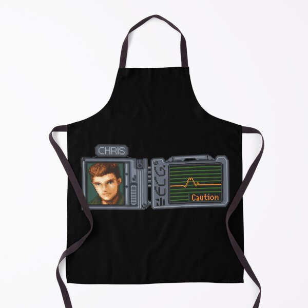 Artikelvorschau, Resident Evil Chris Redfield Pixel Art entworfen und verkauft von AlleenasPixels.