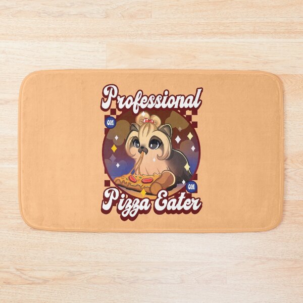 Item preview, Professional pizza eater Yorkie designed and sold by CharmingChains.