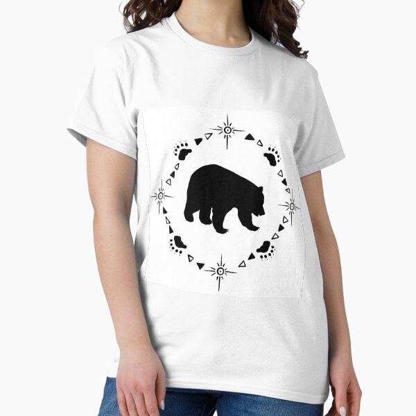 Vista previa del artículo con la obra «Azulejo de oso», diseñado y vendido por Dallas_Arnold_Design.