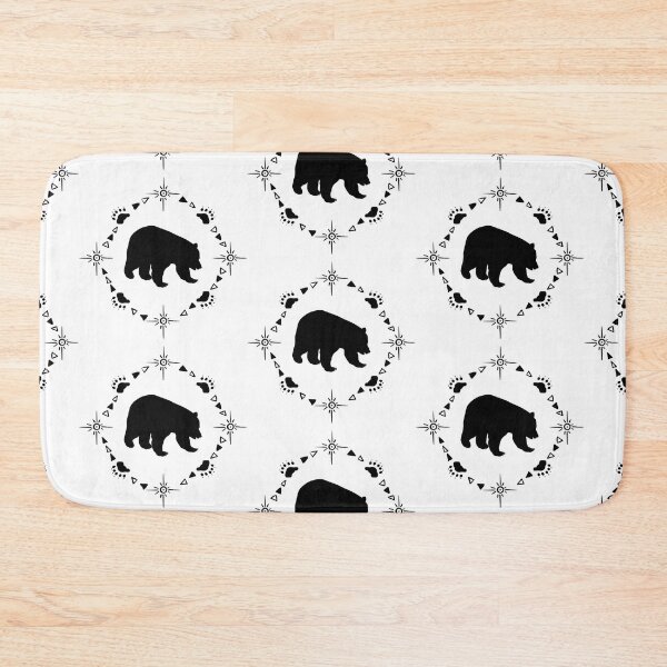 Item preview, Bear tile designed and sold by Dallas_Arnold_Design.