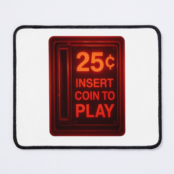 Item preview, Insert Coin Retro Arcade designed and sold by CharmStudio.