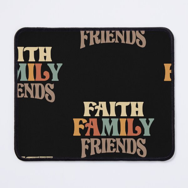 Item preview, Faith Family Friends Christian Motto designed and sold by cidolopez.