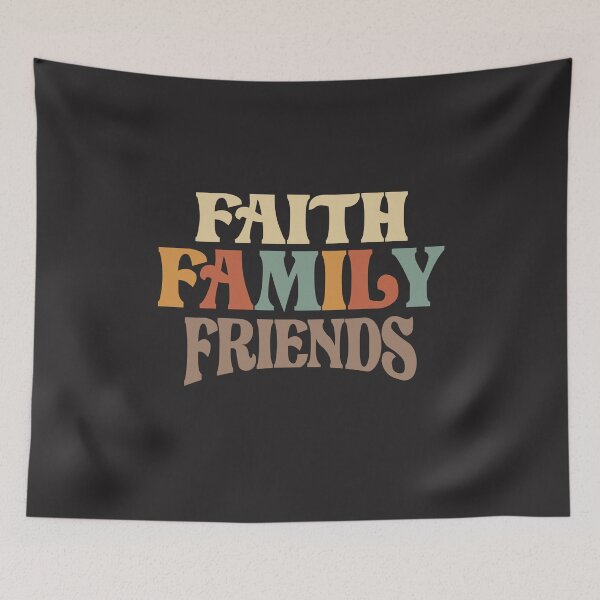 Item preview, Faith Family Friends Christian Motto designed and sold by cidolopez.