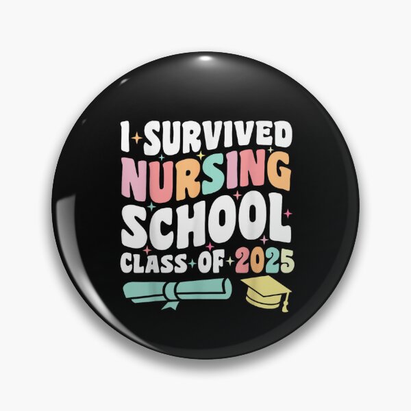 Item preview, I Survived Nursing School Class Of 2025 designed and sold by SakuraPxl.