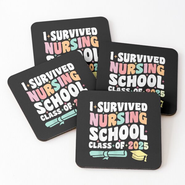 Item preview, I Survived Nursing School Class Of 2025 designed and sold by SakuraPxl.