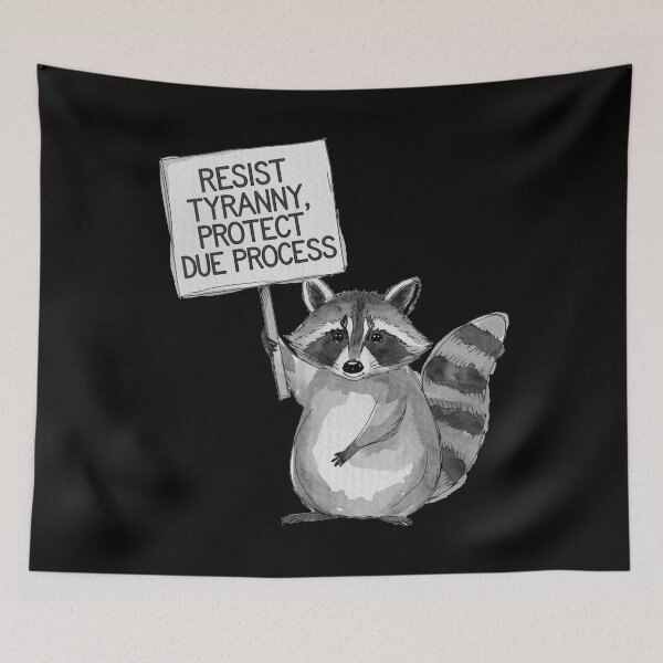 Item preview, Resist Tyranny, Protect Due Process  designed and sold by ketkacreations.