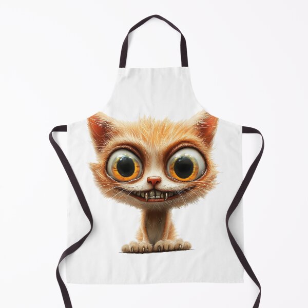 Item preview, Funny Wide Eyed Cat Design designed and sold by olenapetol.